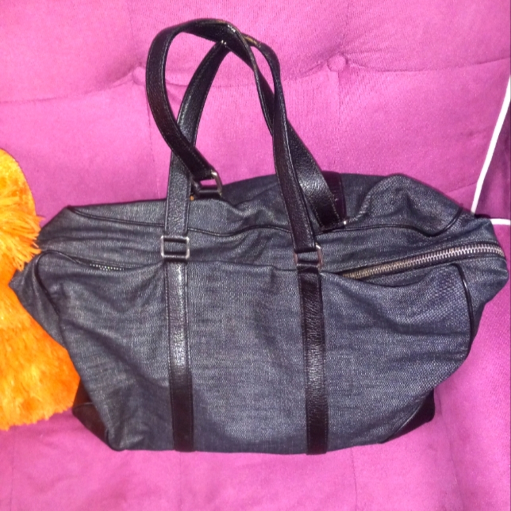 Prada Denim Duffle bag